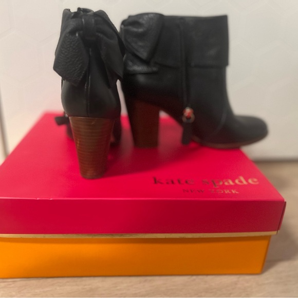 Kate Spade Black Ankle Boots - Picture 2 of 7